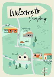 Ashington Map updated no scout hut