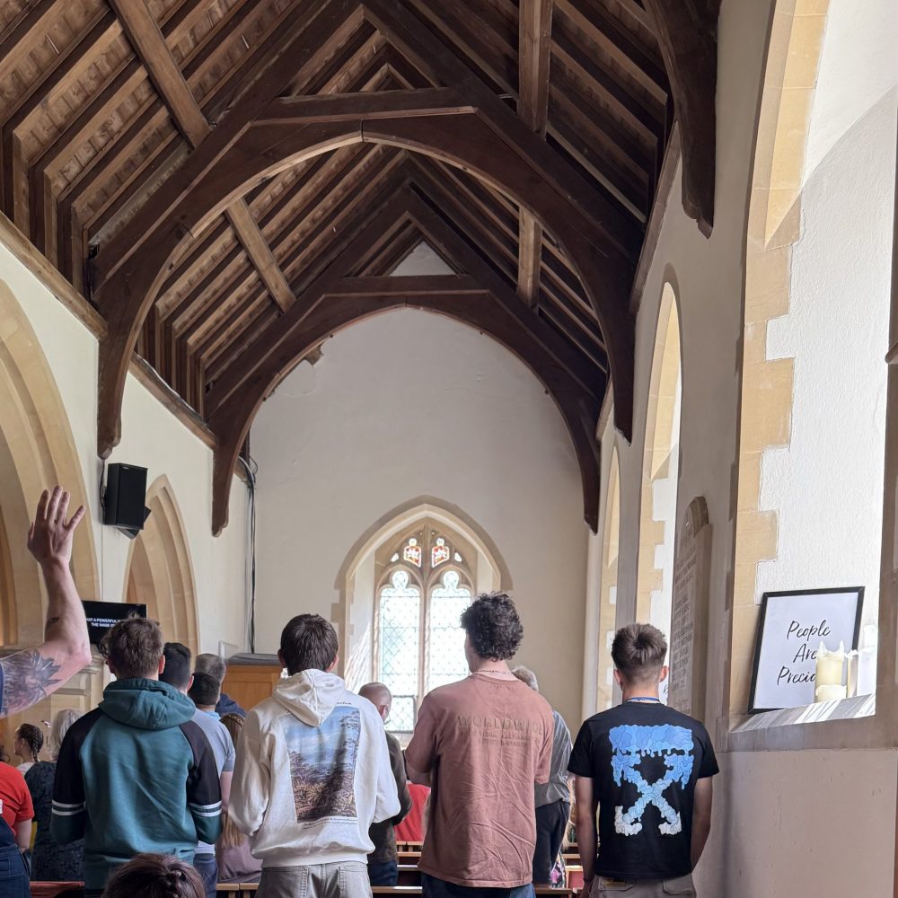 Youth in church